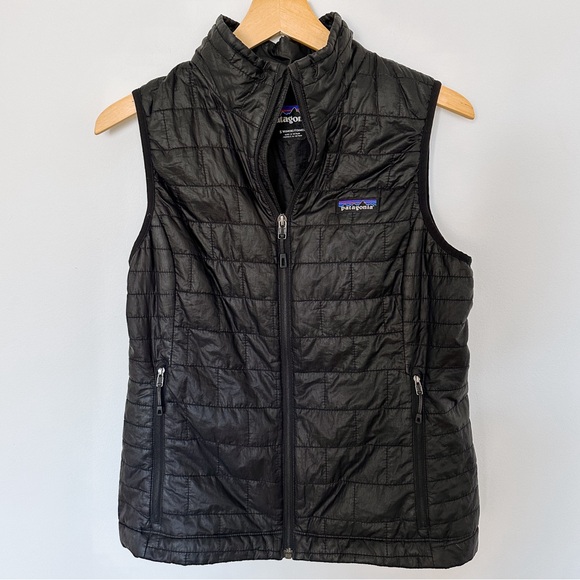 Patagonia Jackets & Blazers - Patagonia Nano Puff Vest in black, size women’s S